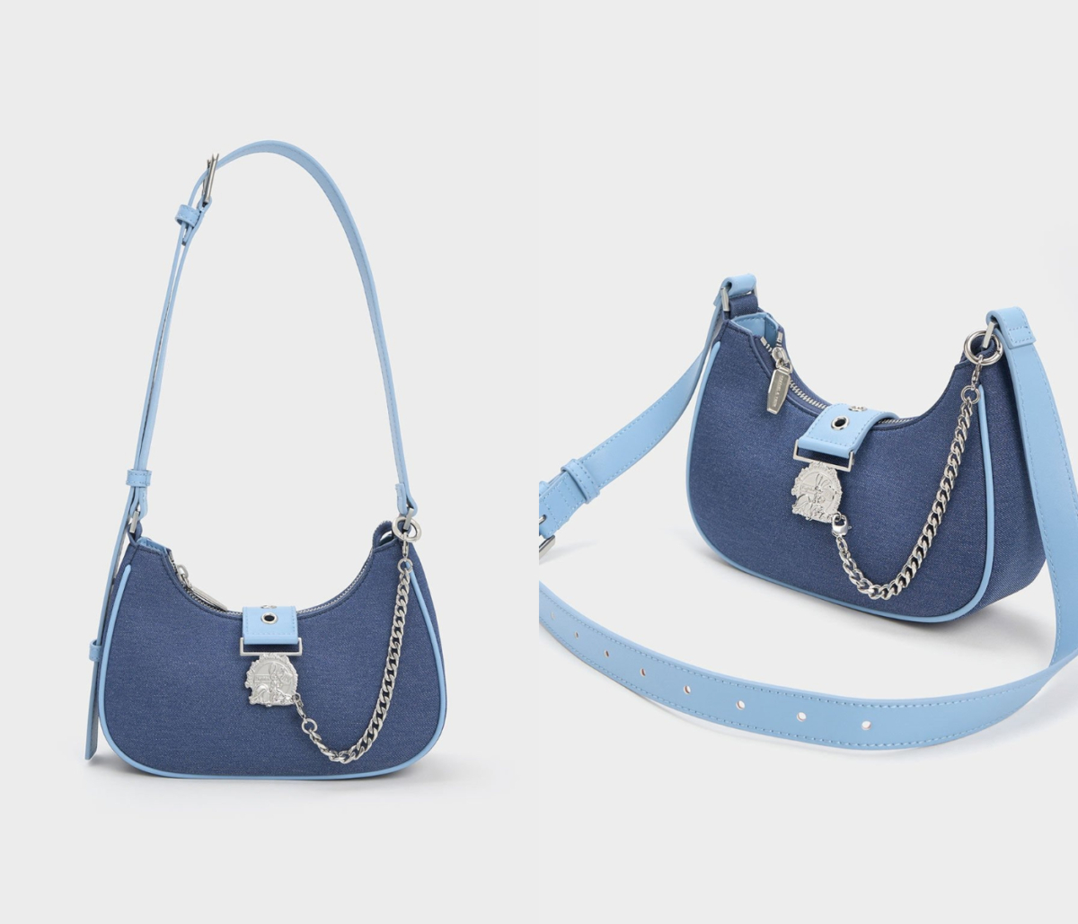 1、Judy Hopps Belted Bag-牛仔蓝