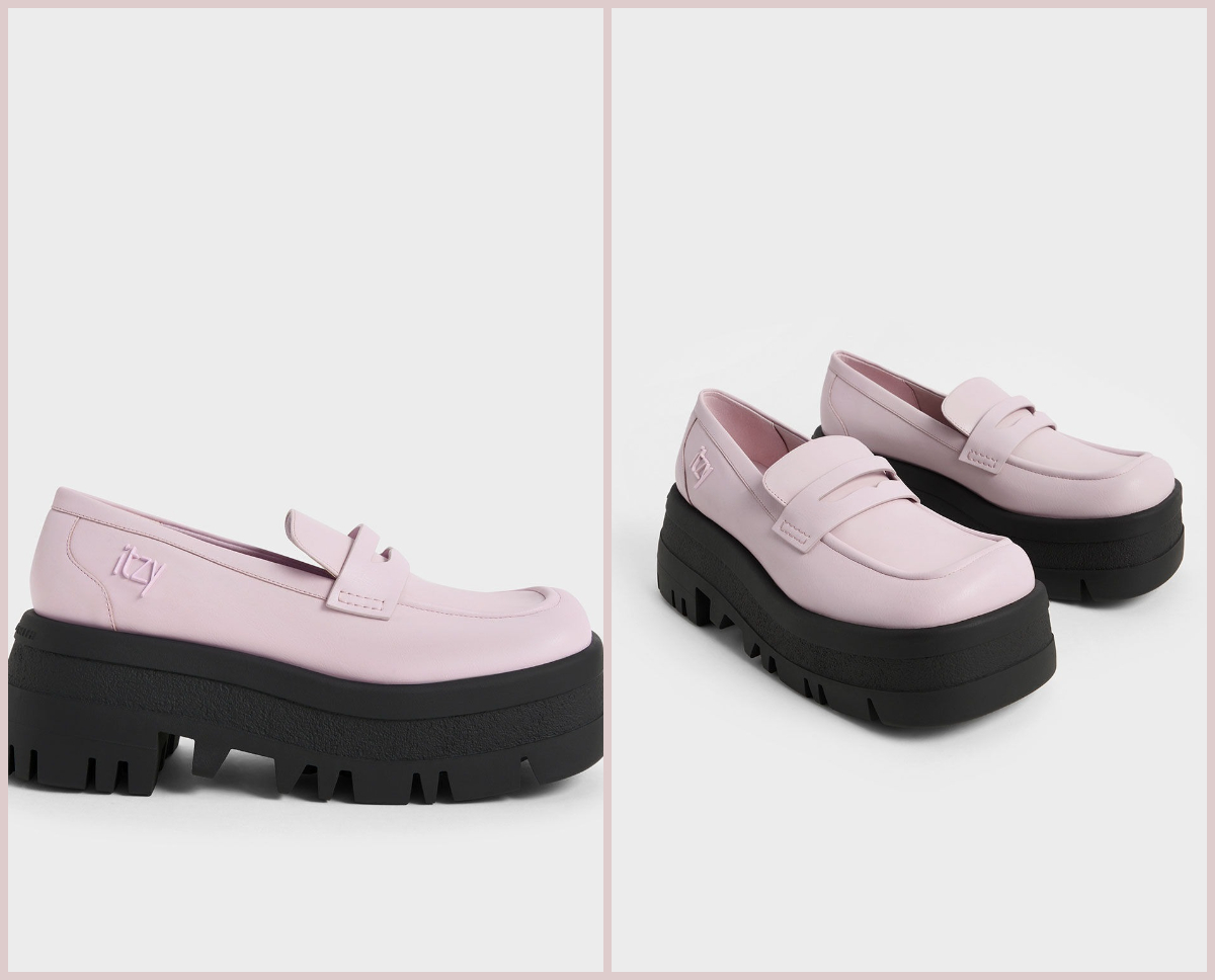 1、Rainier Chunky Platform Penny Loafers