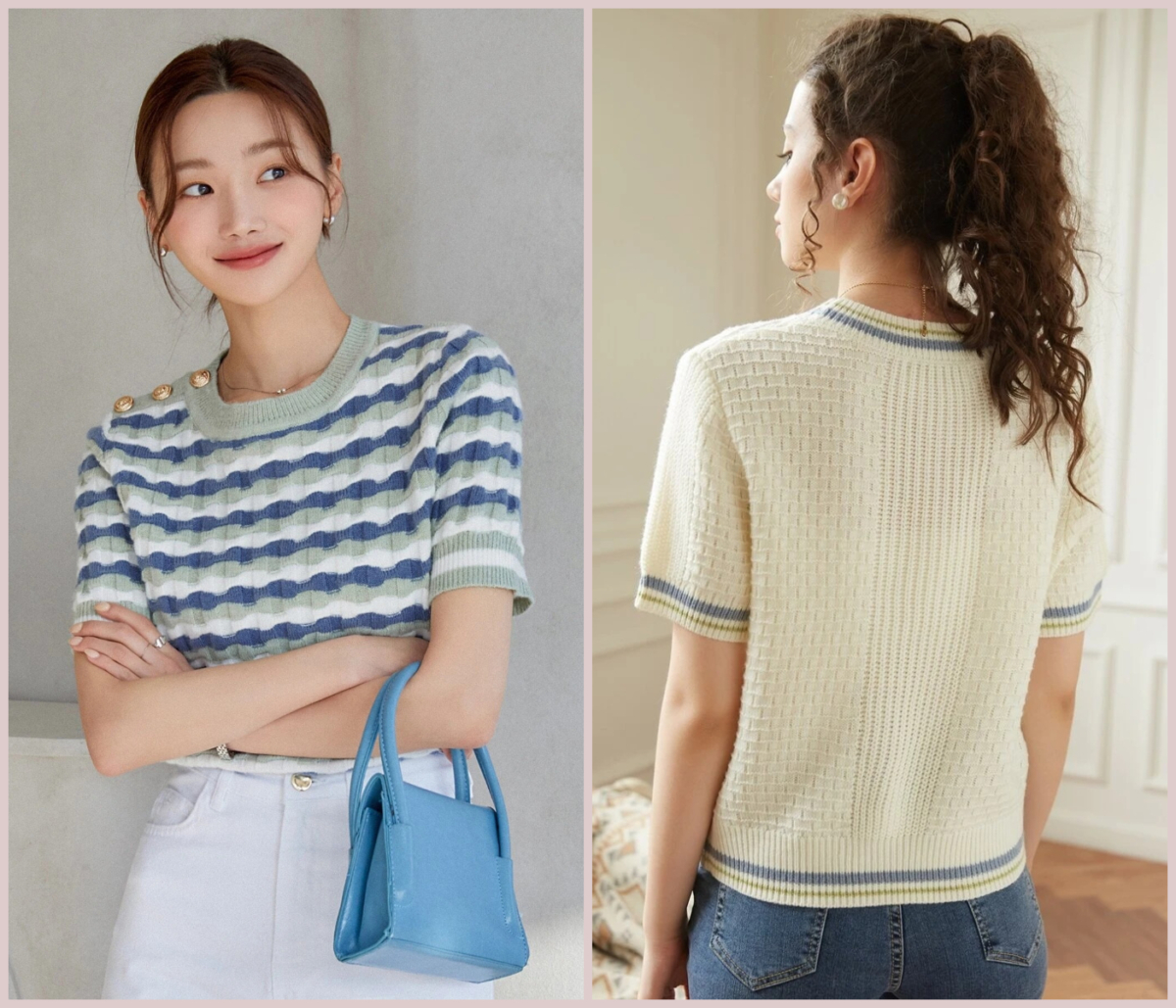 8 款来自 Shein 的「韩系针织上衣」