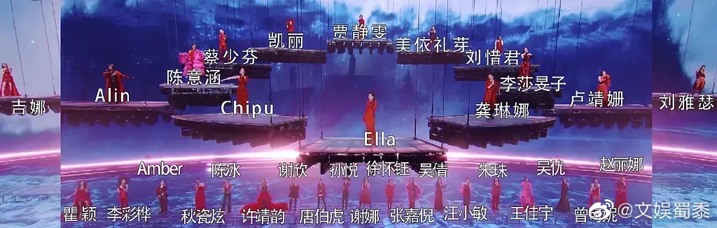 《风之所向》MV 站位图