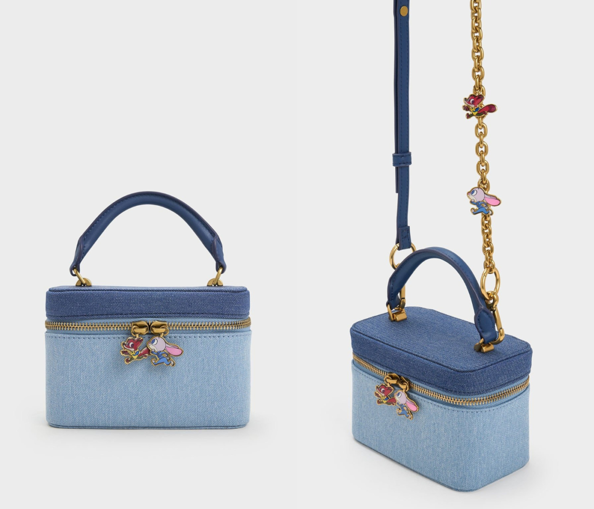 3、Judy Hopps Vanity Pouch-牛仔蓝