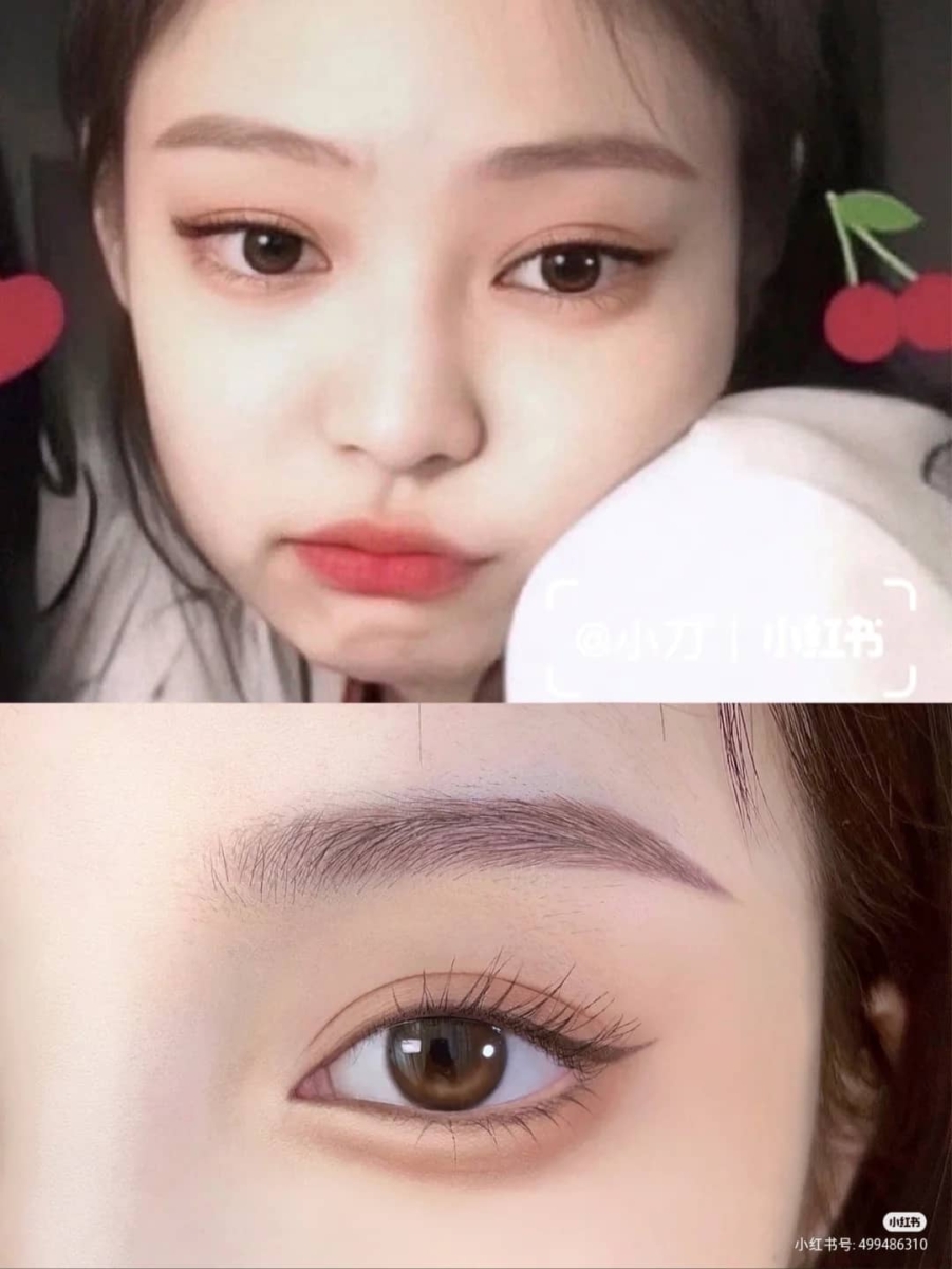 「Jennie无辜小猫眼妆」教程