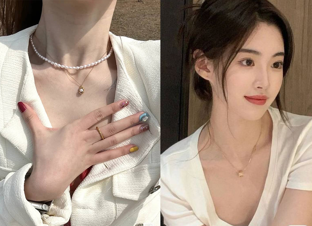 「不同领口与项链」的8个正确搭配公式