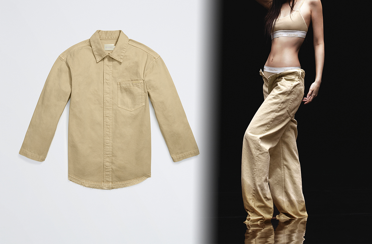 #4 Jennie for Calvin Klein限量联名胶囊系列—— 单宁套装