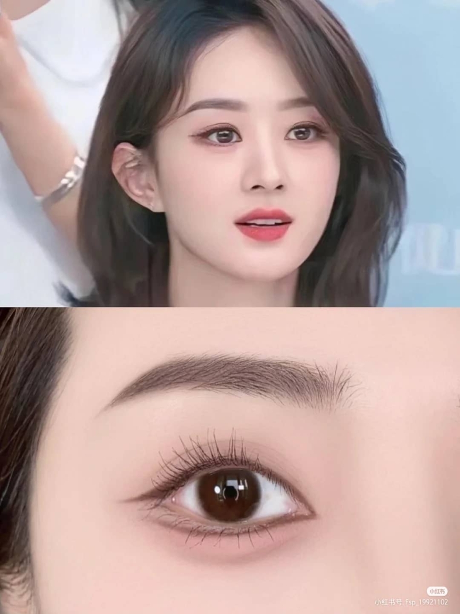 赵丽颖同款「兔系甜妹」眼妆