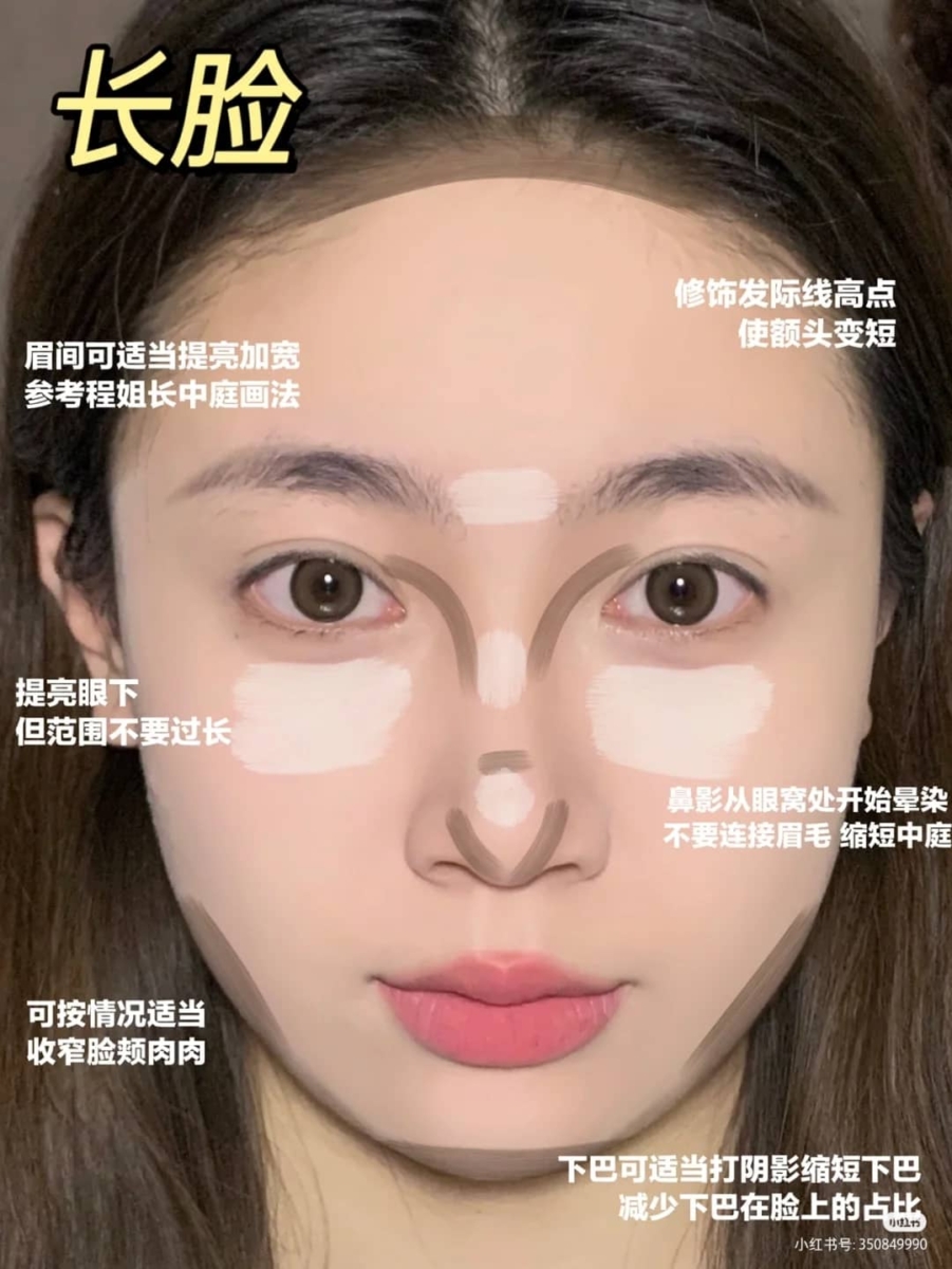 2、长脸