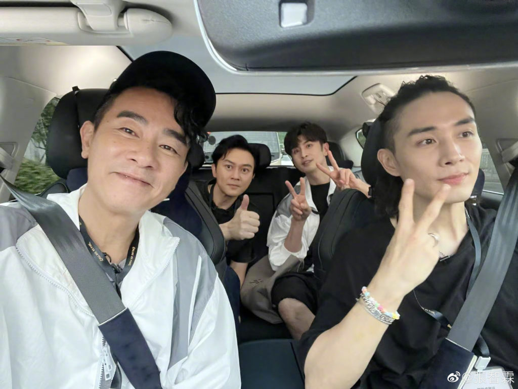 陈小春、张智霖、李承铉、张云龙