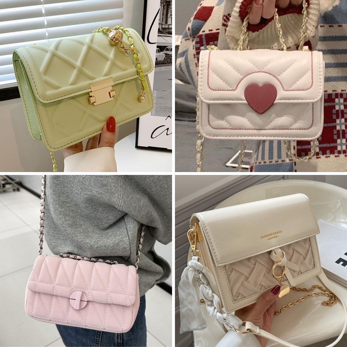 可可爱爱的链条包~