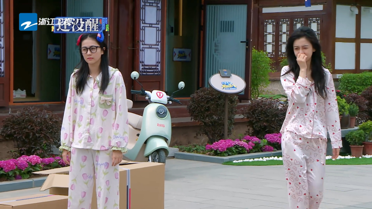 Angelababy 和白鹿素颜的美貌令人羡慕~