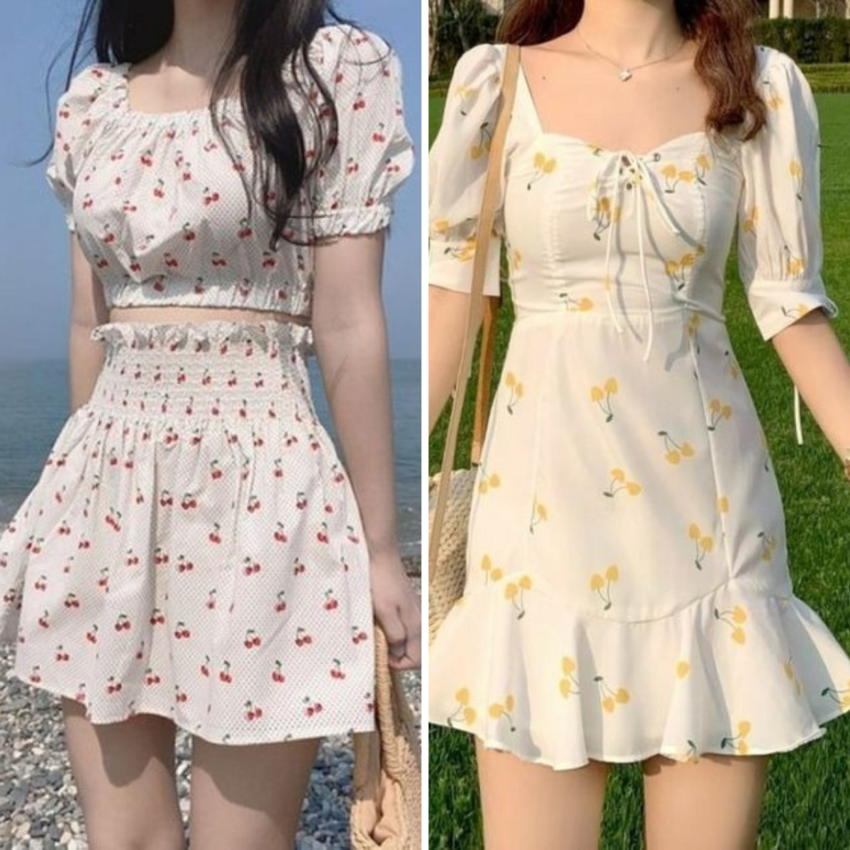 出游必备单品:3、小碎花裙