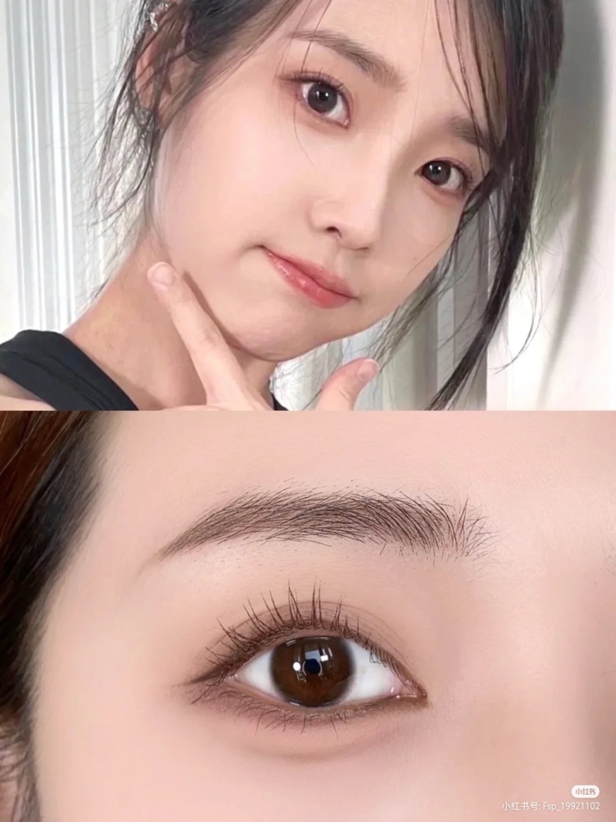 IU同款「初恋感星星眼」眼妆教程