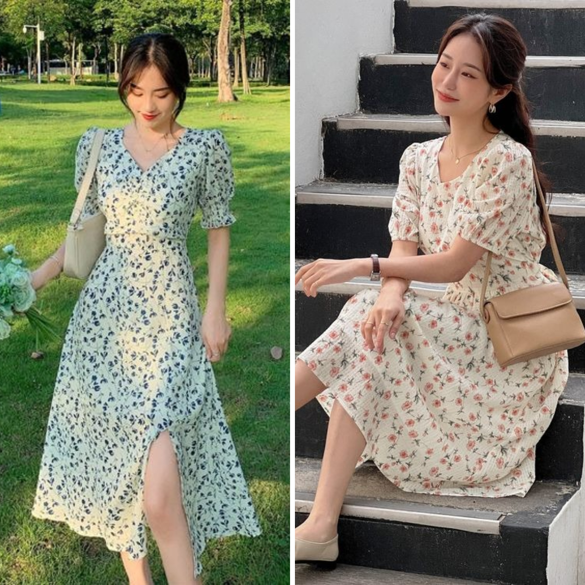 出游必备单品:3、小碎花裙