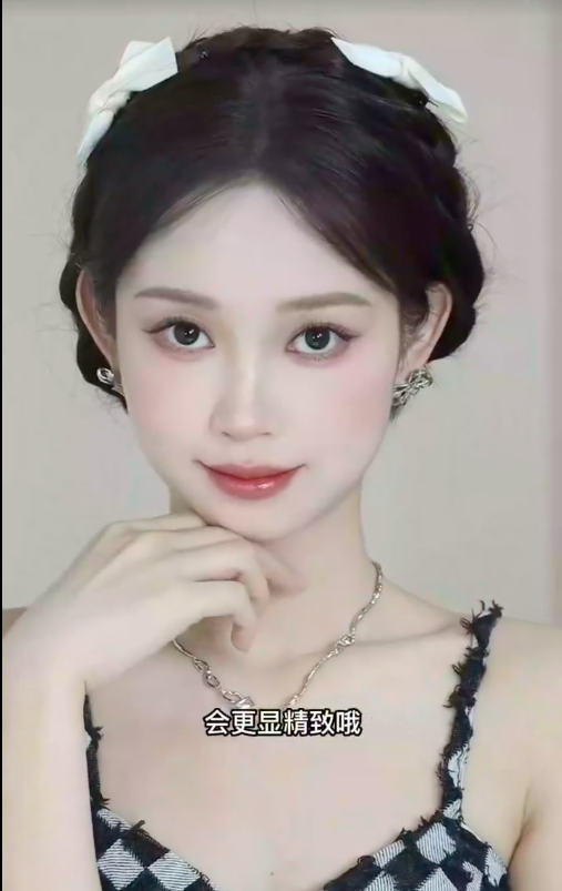 佩戴上小发饰哦~