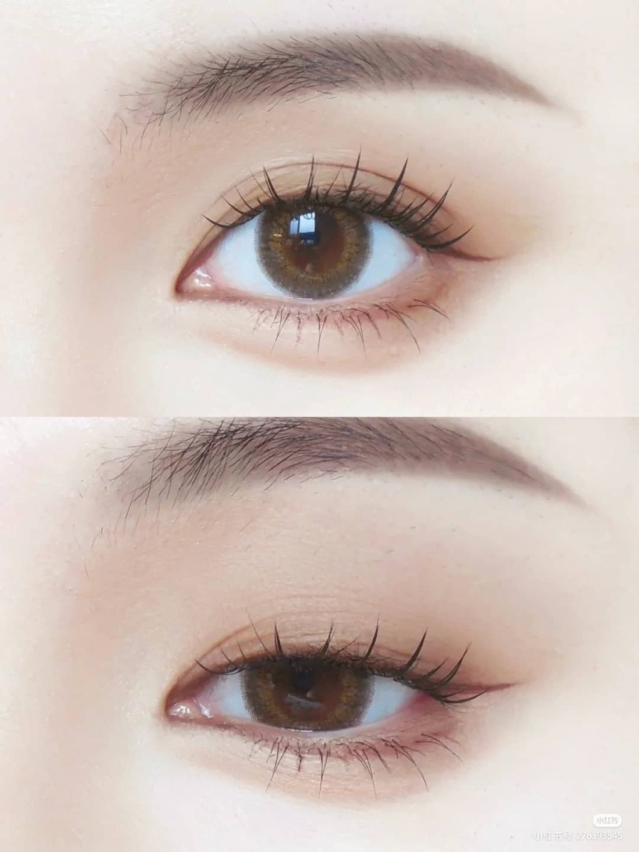 「清透温柔的淡颜大眼术」眼妆教程