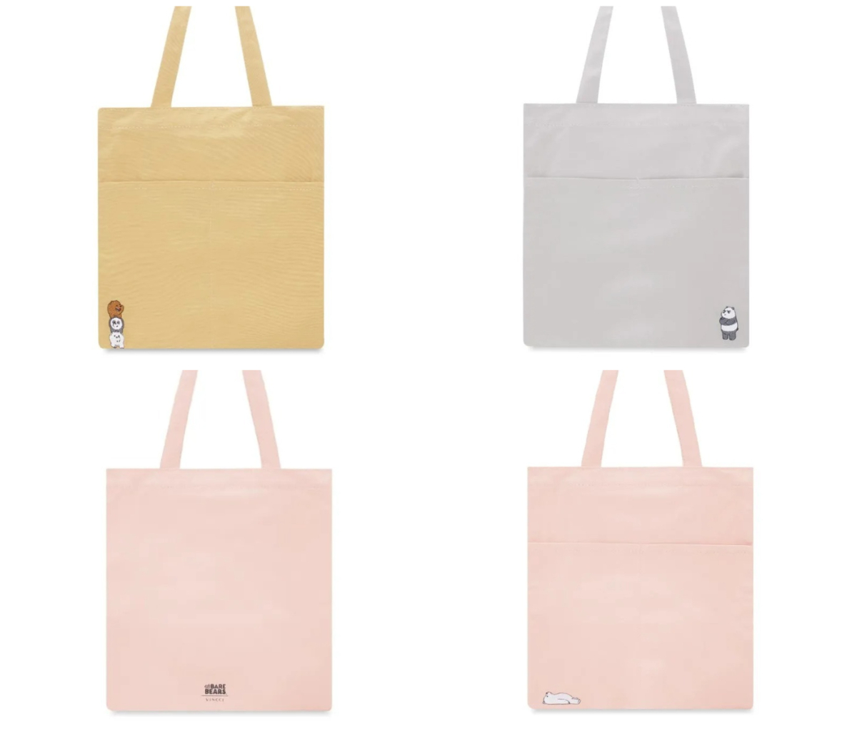 竖式帆布包(小 logo)