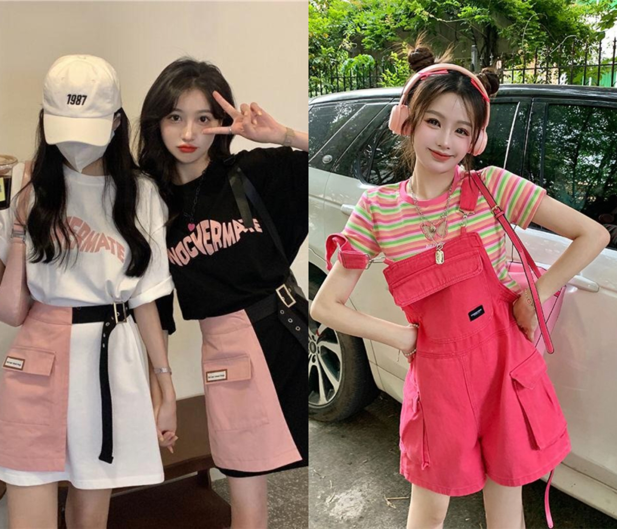 7 套「多巴胺套装@上衣」