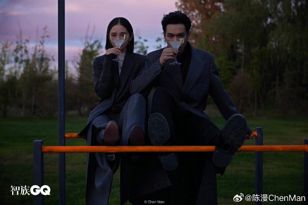 张若昀 & 唐艺昕合体时尚大片