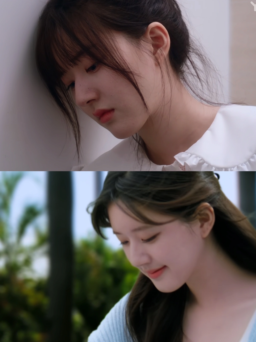 腮红选择低饱和、低明度的粉色