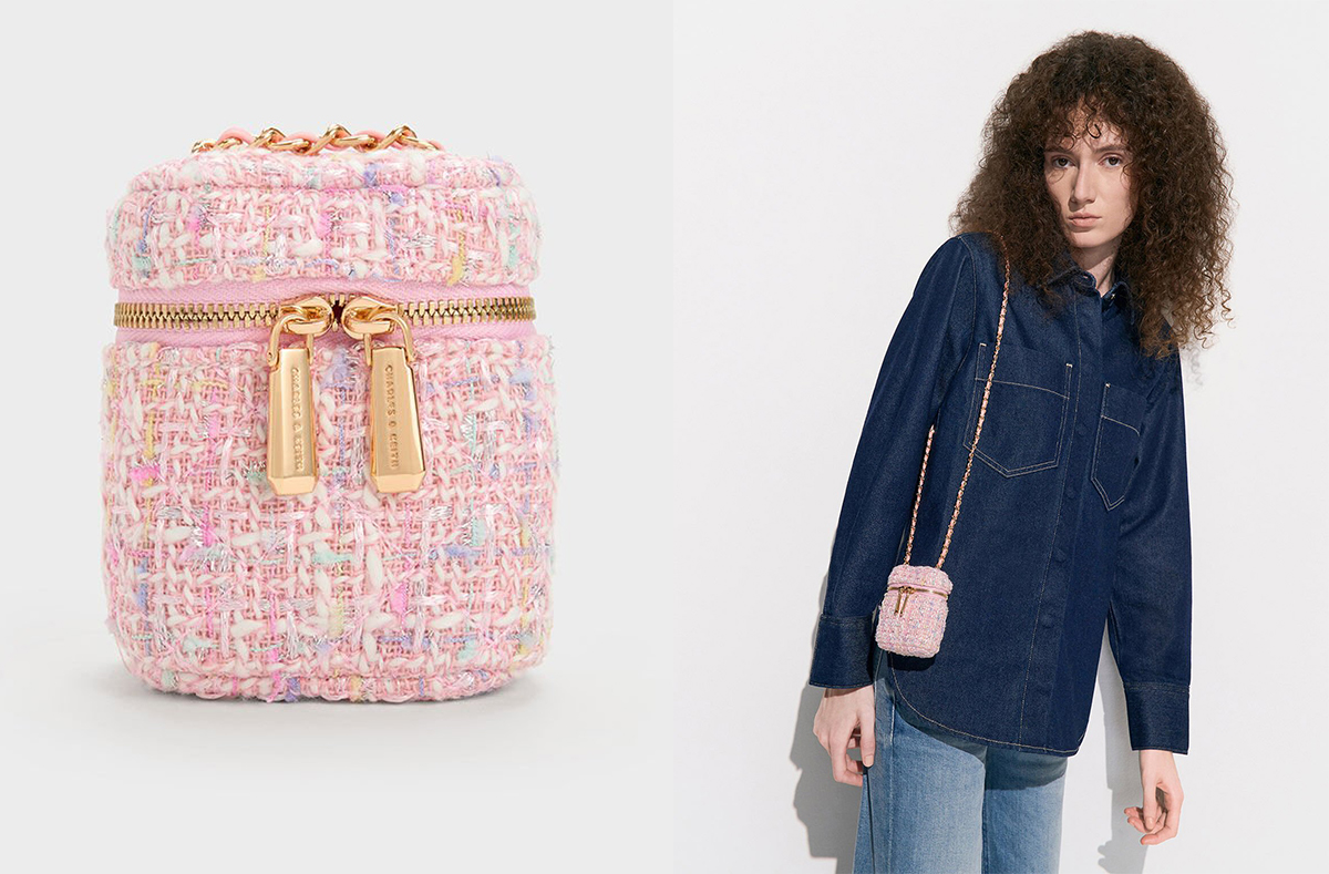 3、Micro Vanity Pouch - Pink