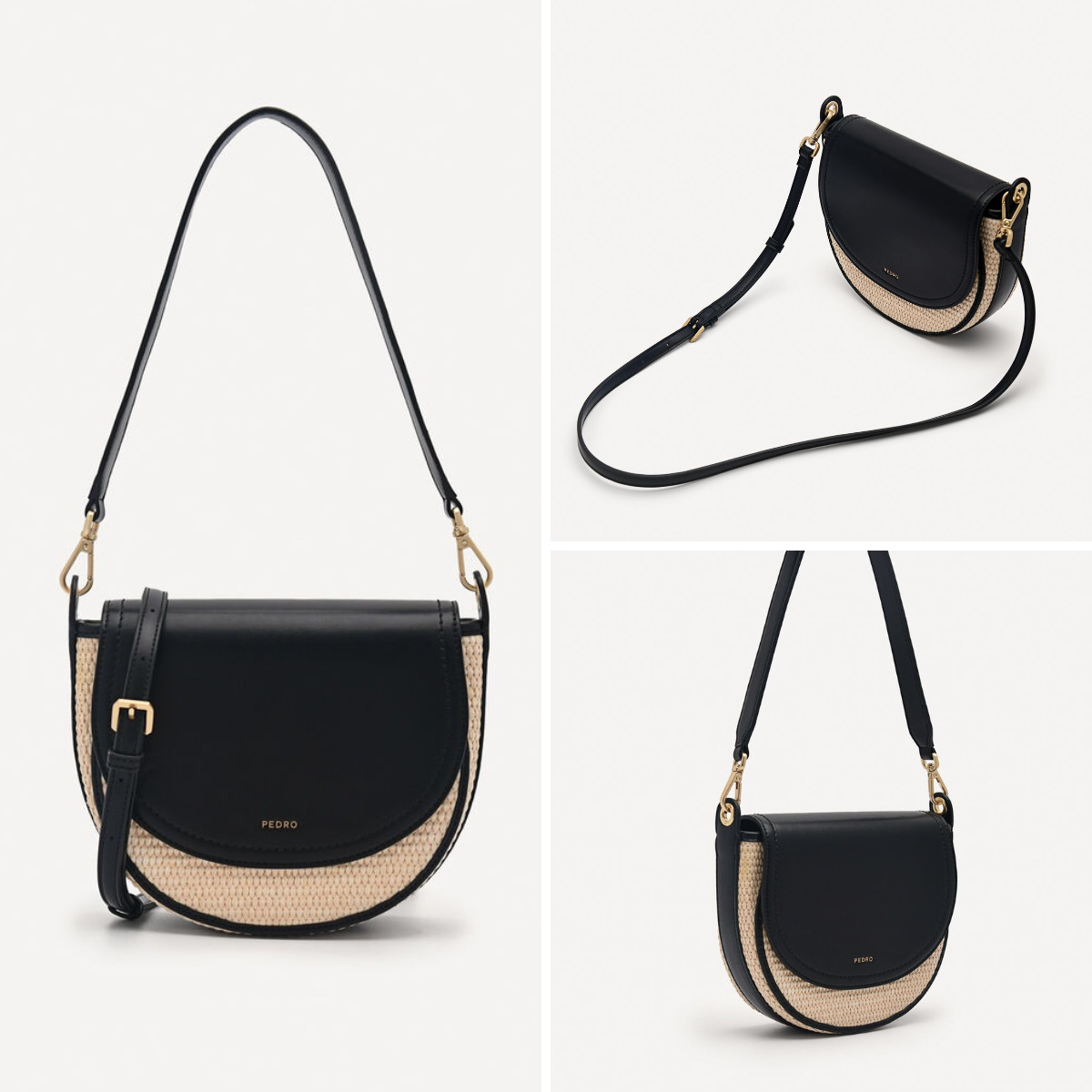 5、Crescent Shoulder Bag