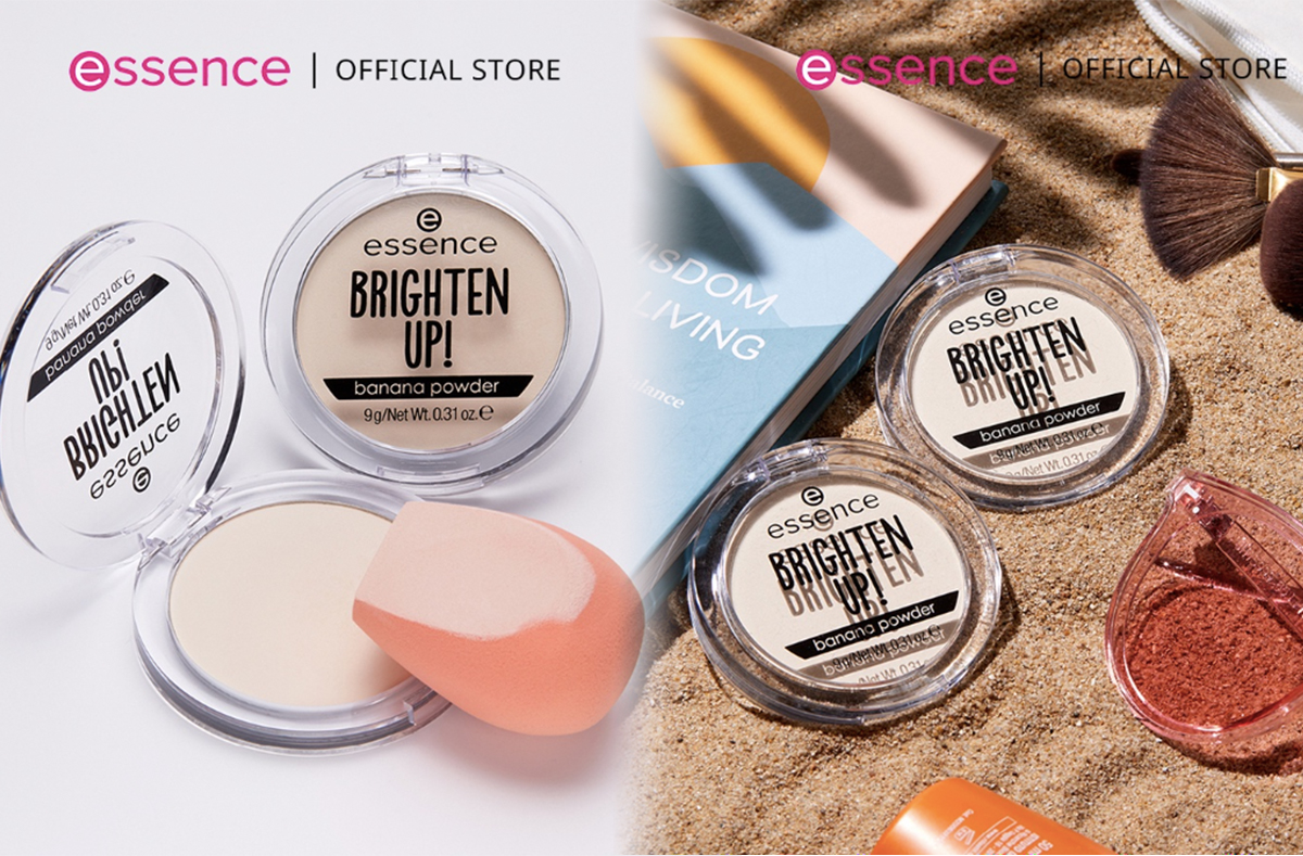 2、essence BRIGHTEN UP! banana powder 10