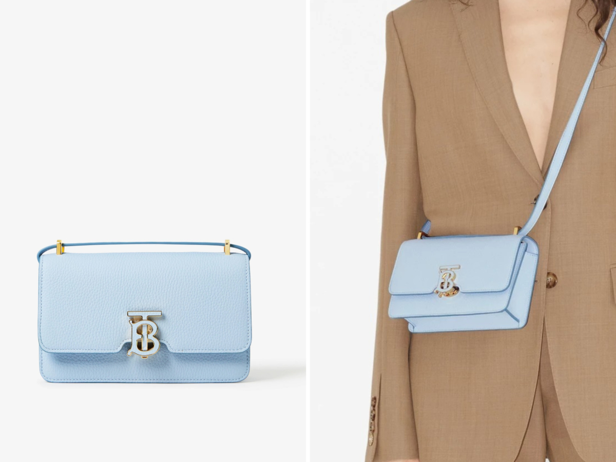 5、BURBERRY MINI TB BAG