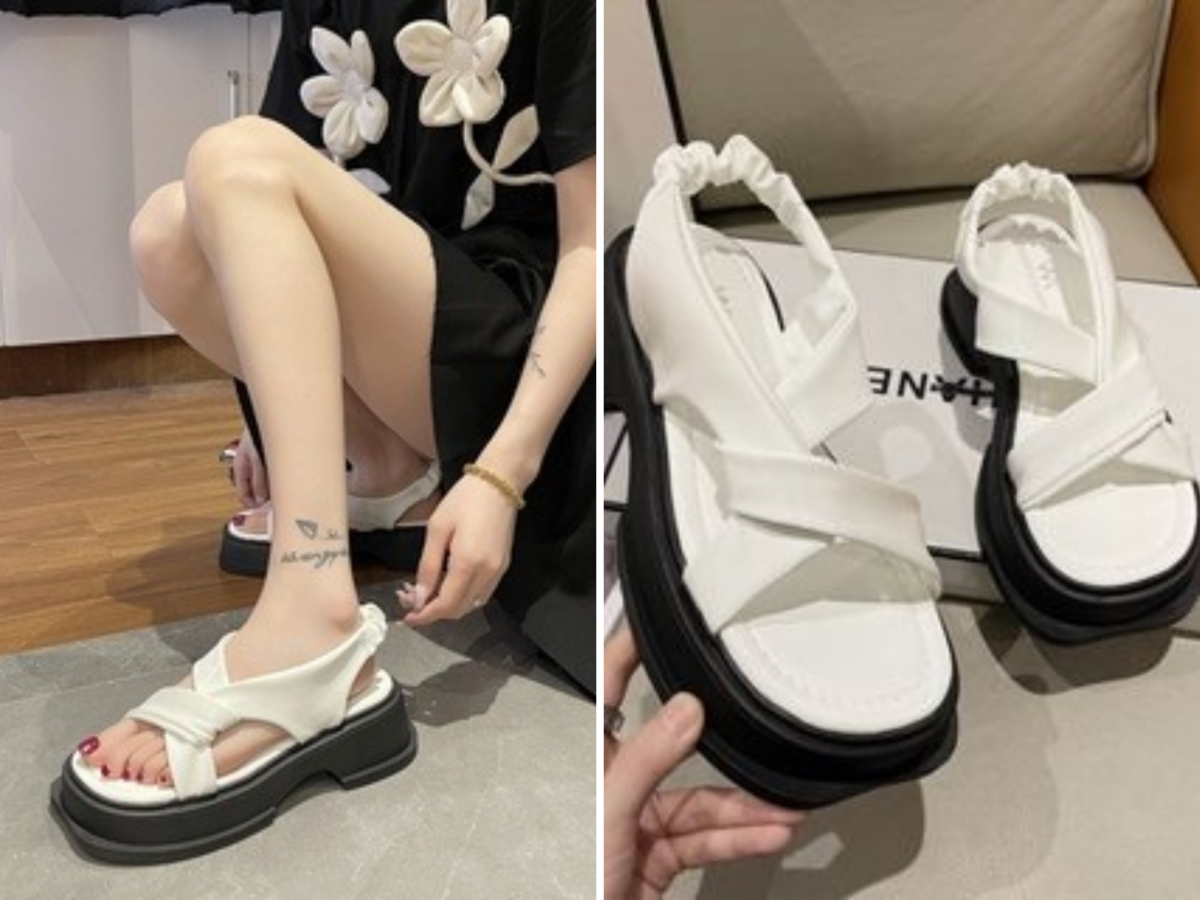 Shopee 厚底凉鞋 #3