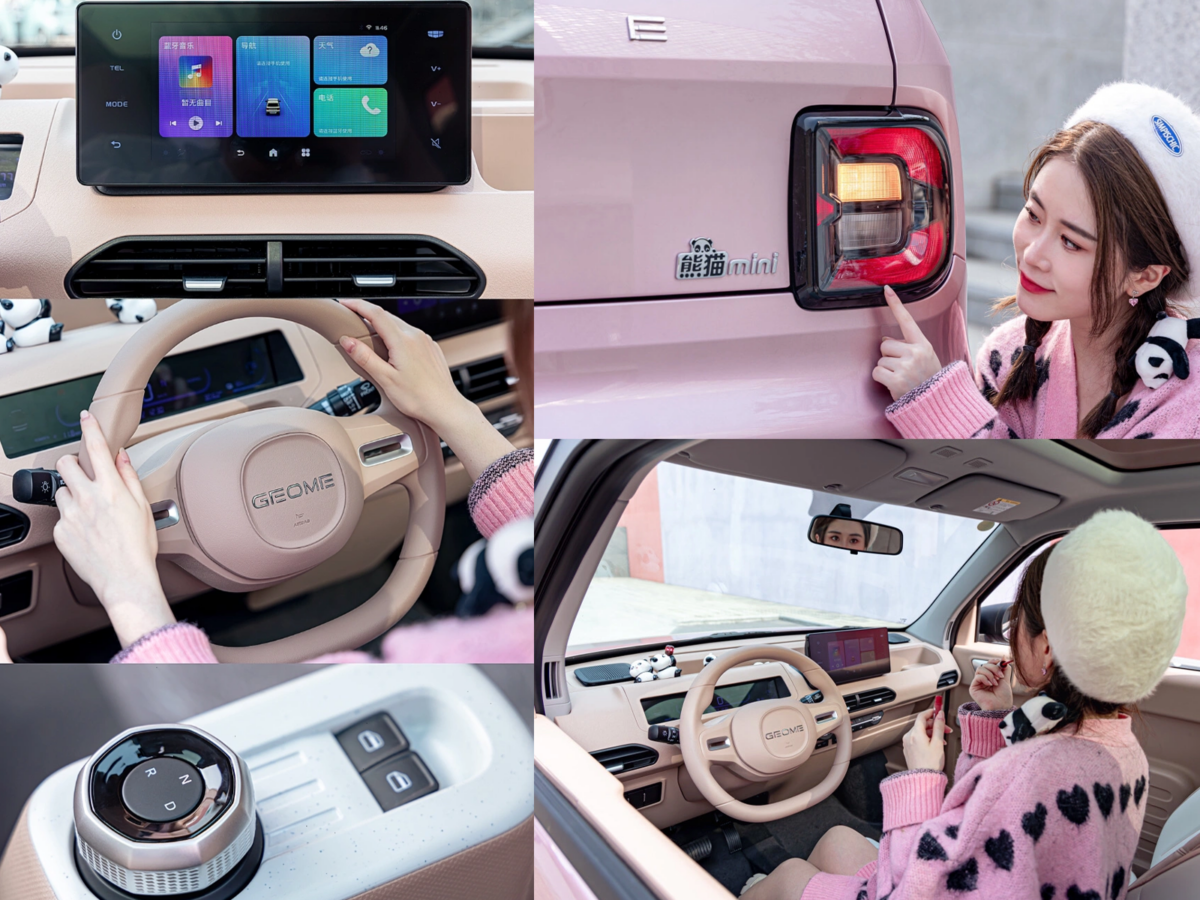 2、Geely Panda Mini EV(吉利熊猫 Mini)