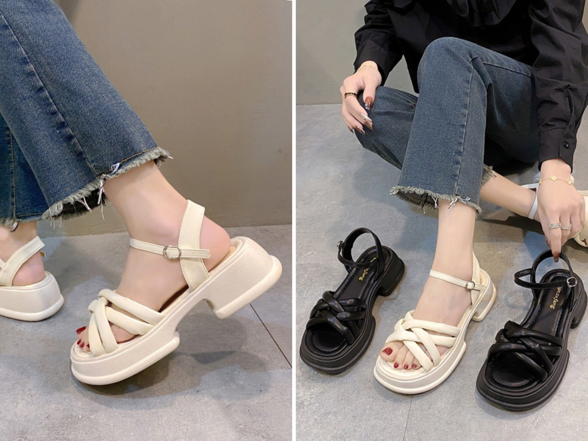 Shopee 厚底凉鞋 #4