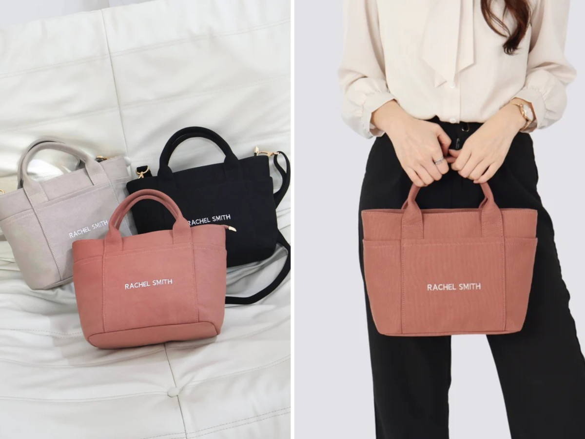 6、Nikki Canvas Tote Bag