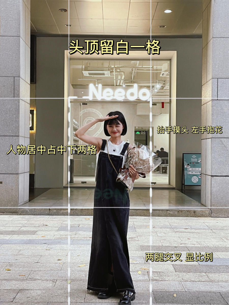 4、显比例全身照