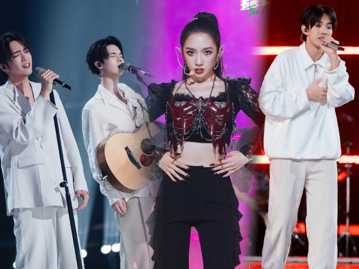 第四组:灼海豚 & 孟美岐 & 吴垚滔