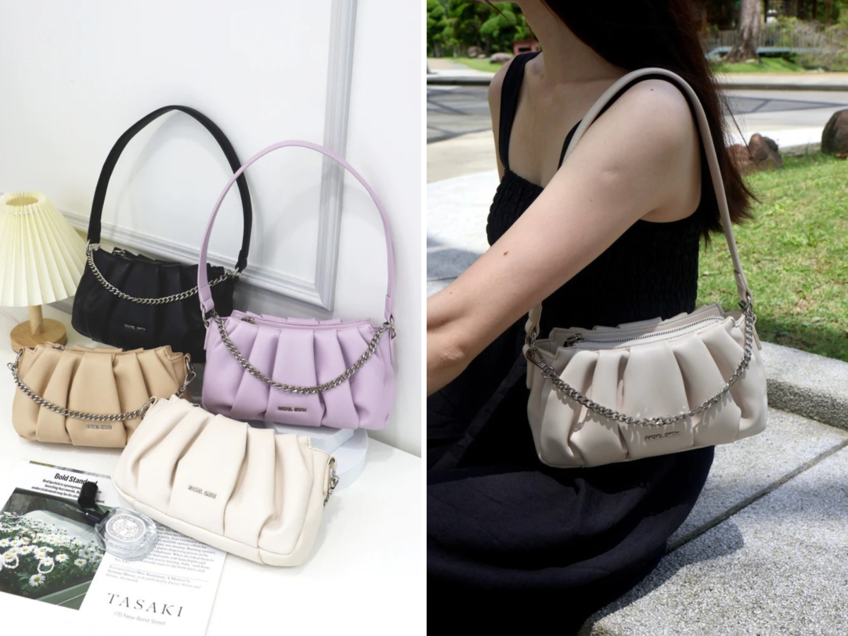 7、Yuyu Cloudy Hobo Bag