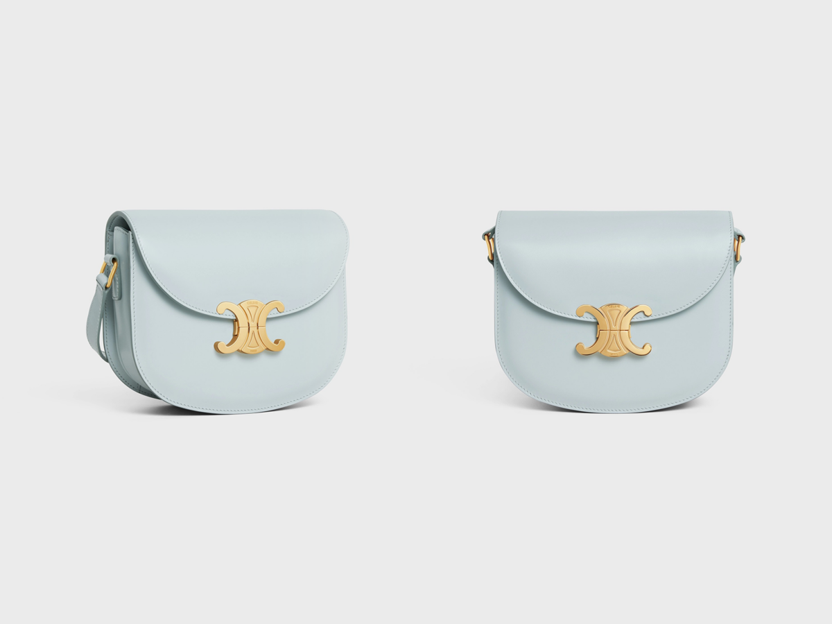 4、BESACE CLEA IN SHINY CALFSKIN