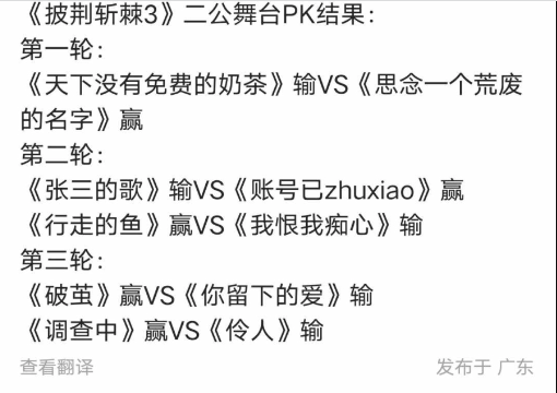 二公结果
