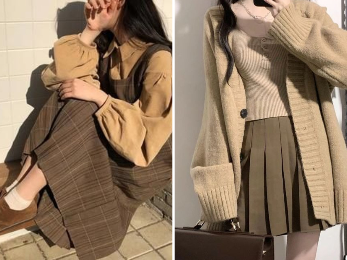 1、棕色 + 同色系🤎