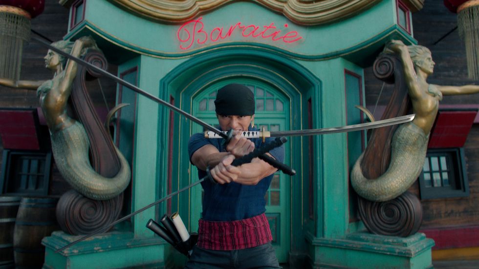 还原经典三刀流招式