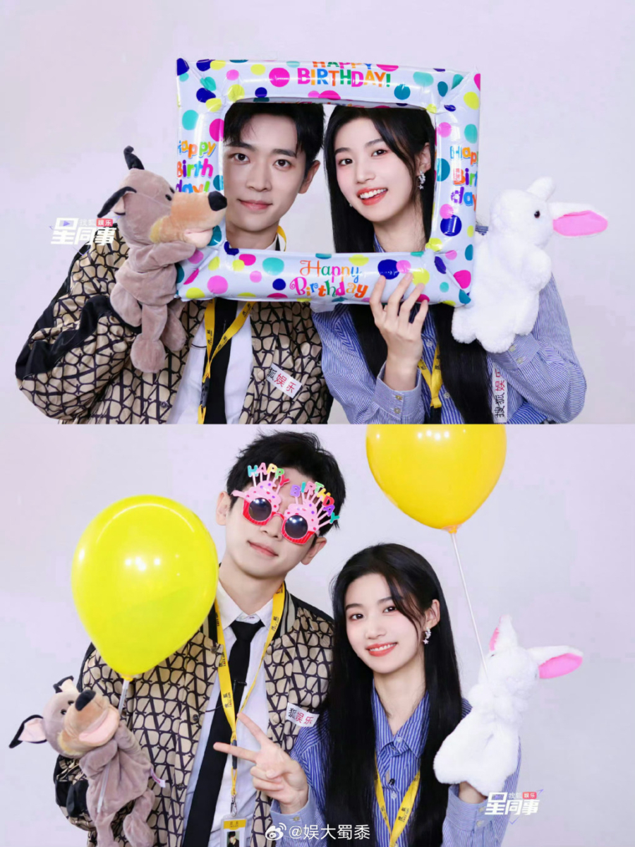 两人在采访中的互动更是甜到爆啊～