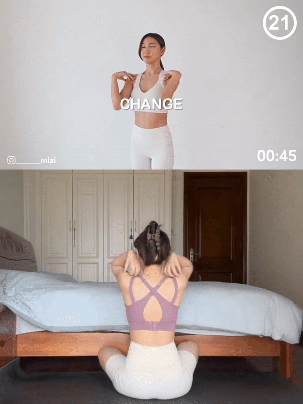 Step 1:手臂向后转(换方向)
