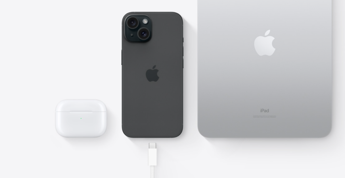 iPhone 15 全系列改用 USB-C 接口