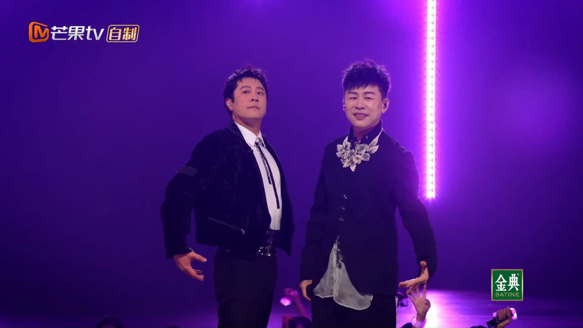 蔡国庆的 ending pose 让人印象深刻