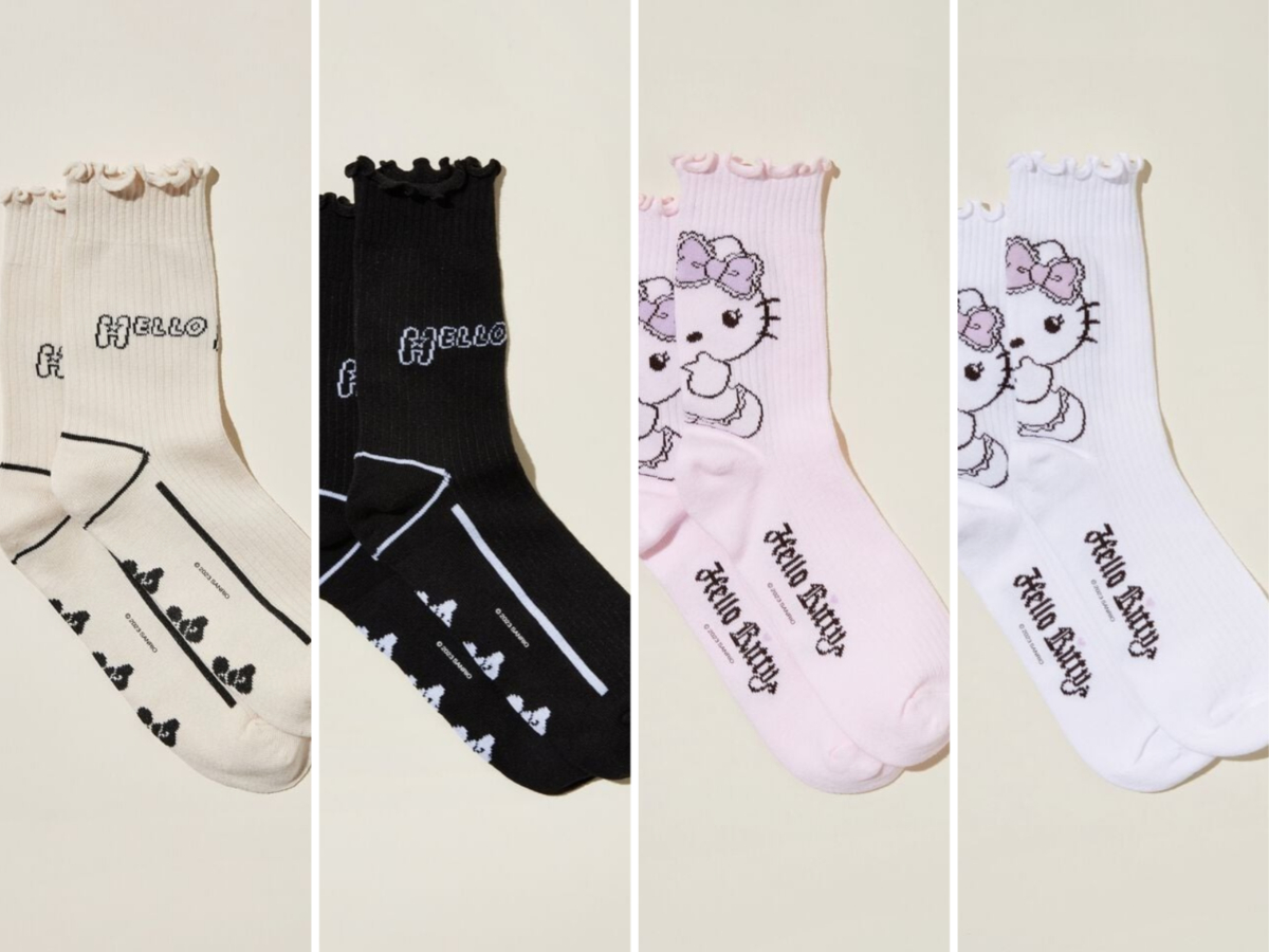 Frill Ribbed Crew Sock