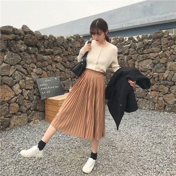 第二种:百褶裙
