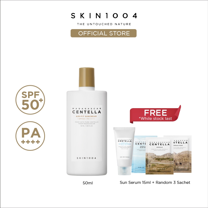 3、SKIN1004 Madagascar Centella Air-Fit Suncream