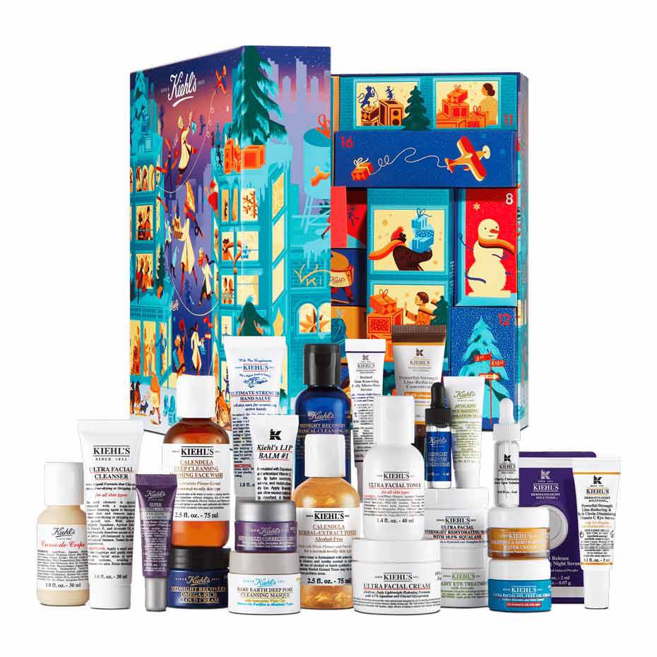 6、Kiehl’s Limited Edition Holiday Advent Calendar