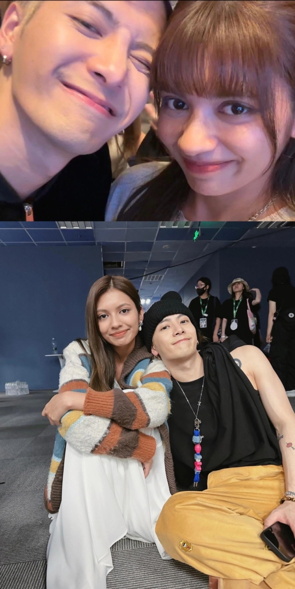 李佩玲和王嘉尔的亲密合照让人羡慕