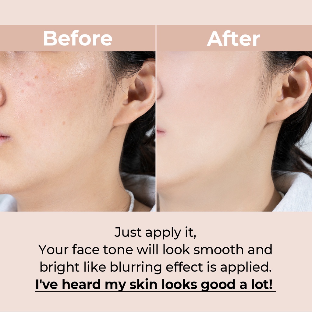 1、Numbuzin No.3 Porcelain Base-skip Tone Up Beige