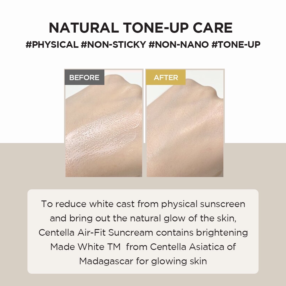 3、SKIN1004 Madagascar Centella Air-Fit Suncream