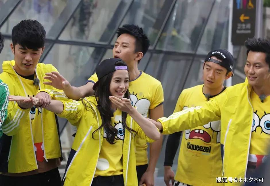 有《跑男》这档节目的加持，才让她足以在内娱站稳脚跟。