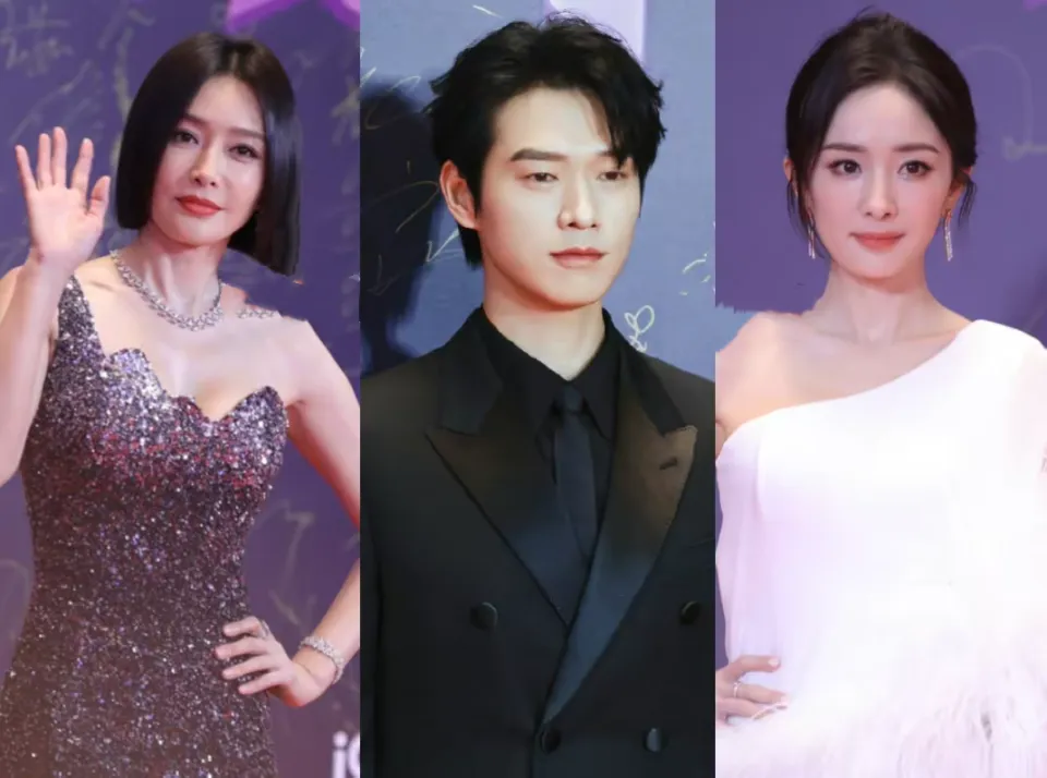 杨幂前男友魏大勋，及其现任秦岚也一起出席了活动